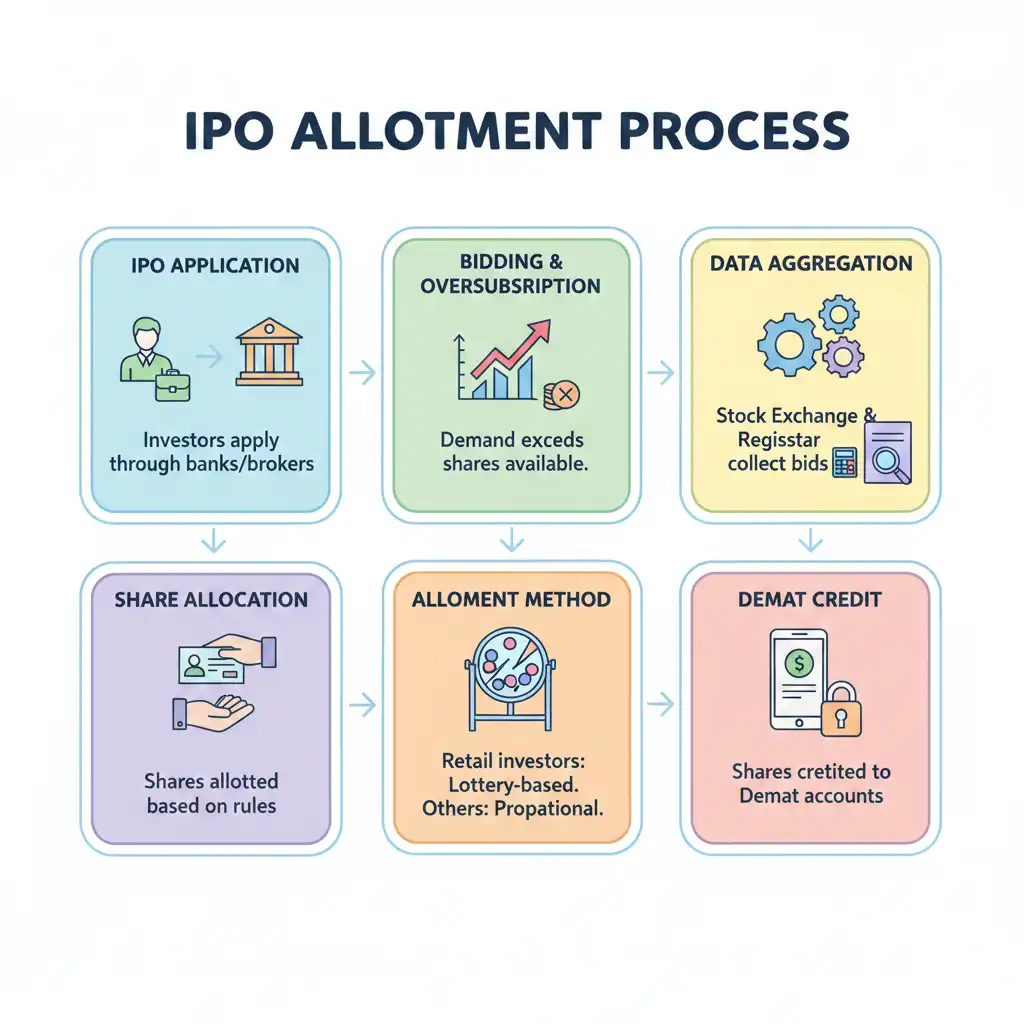 How IPO Allotment Works – Step-by-Step Explanation